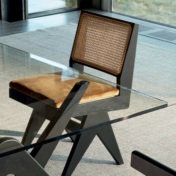 CAPITOL 無扶手藤椅