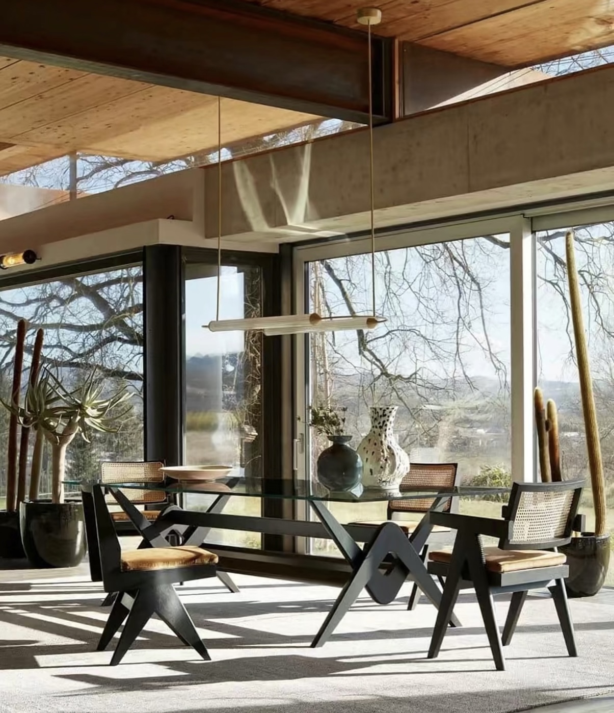 CAPITOL 無扶手藤椅